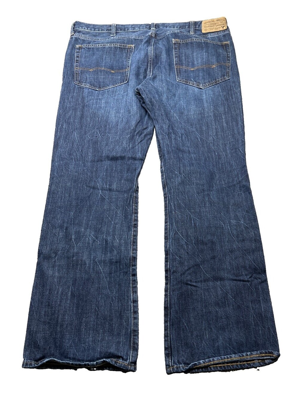 American Eagle Mens Jeans 38x32 Original Boot Blue Denim